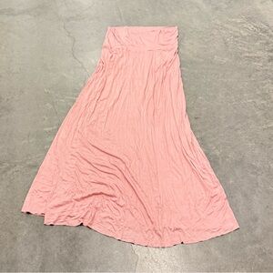 Vionnet pink maxi skirt